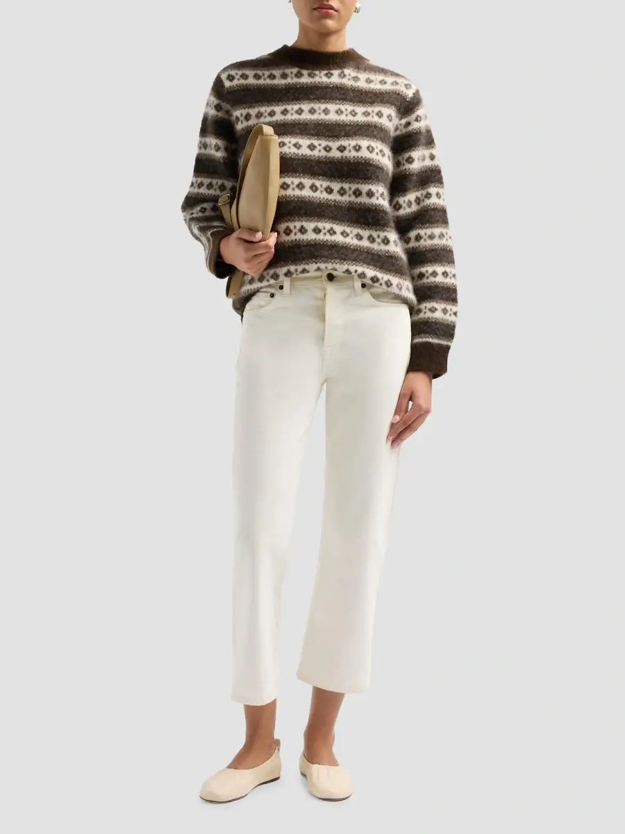 DÔEN Women's Myles Superfine Merino Wool Sweater | Thumbnail 2 DÔEN Women's Myles Superfine Merino Wool Sweater | Thumbnail 2