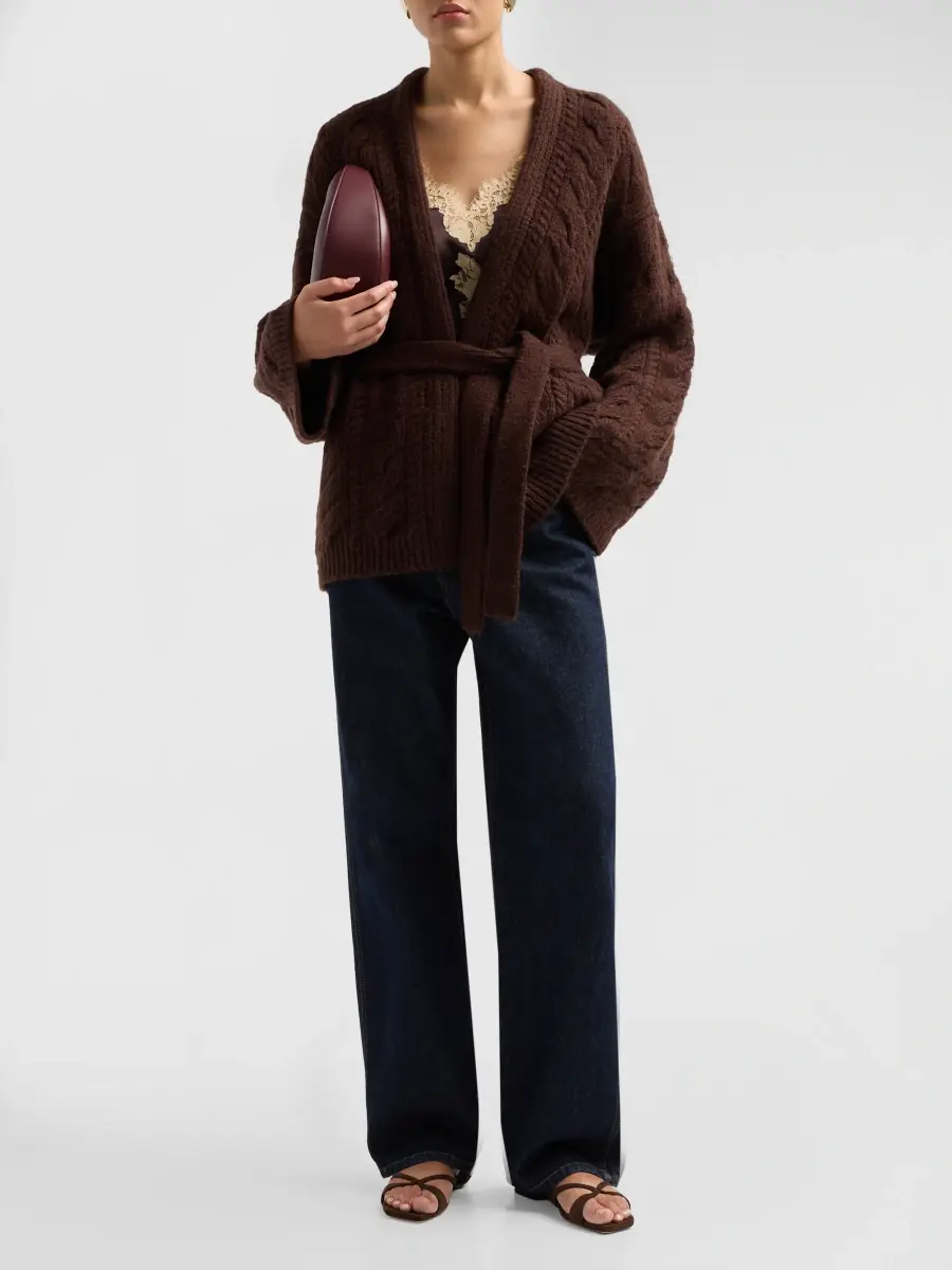 DÔEN Women's Alpine Wool Cardigan | Thumbnail 2 DÔEN Women's Alpine Wool Cardigan | Thumbnail 2