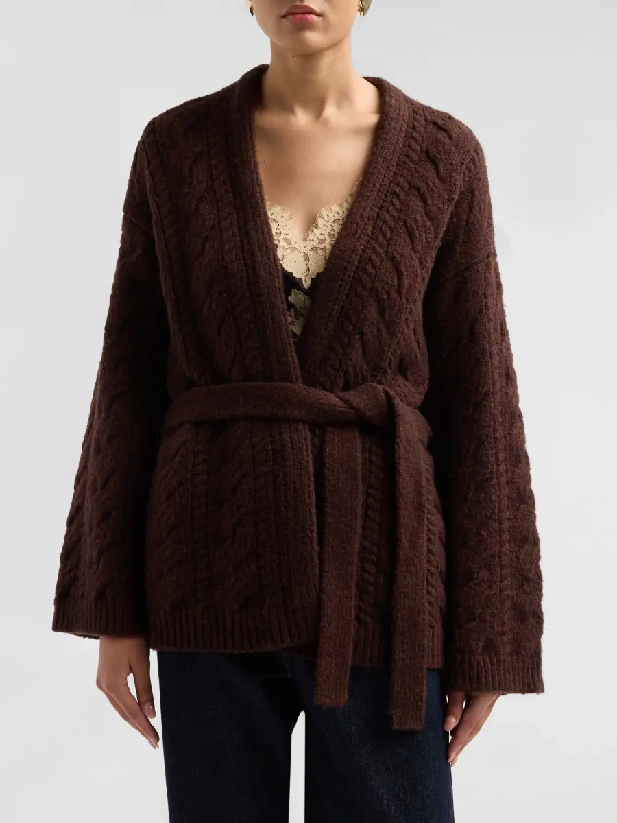 DÔEN Women's Alpine Wool Cardigan | Thumbnail 5 DÔEN Women's Alpine Wool Cardigan | Thumbnail 5