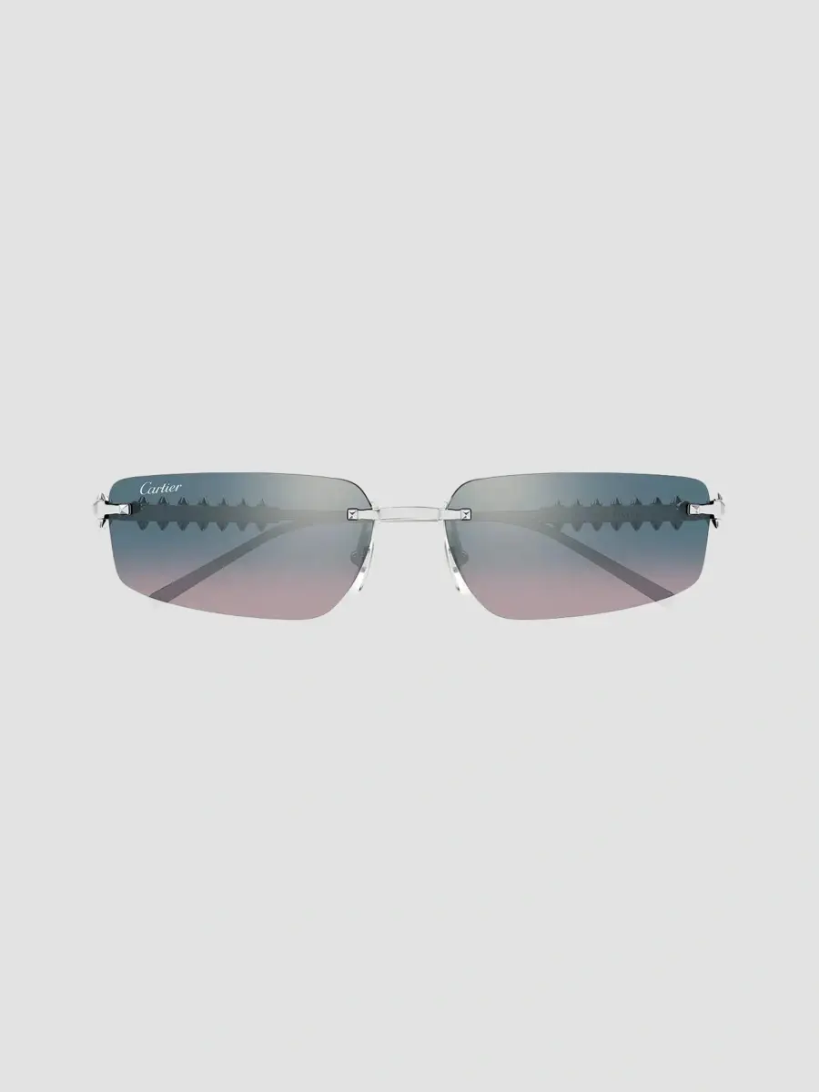 Cartier Men's Clash De Ct0544S Rimless Rectangular Sunglasses | Thumbnail 2 Cartier Men's Clash De Ct0544S Rimless Rectangular Sunglasses | Thumbnail 2