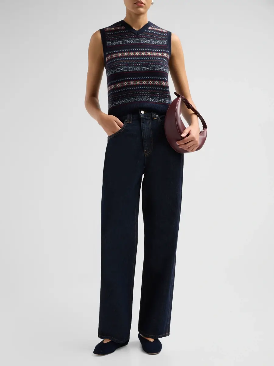 DÔEN Women's Vincent Wool-Cashmere Sweater Vest | Thumbnail 2 DÔEN Women's Vincent Wool-Cashmere Sweater Vest | Thumbnail 2