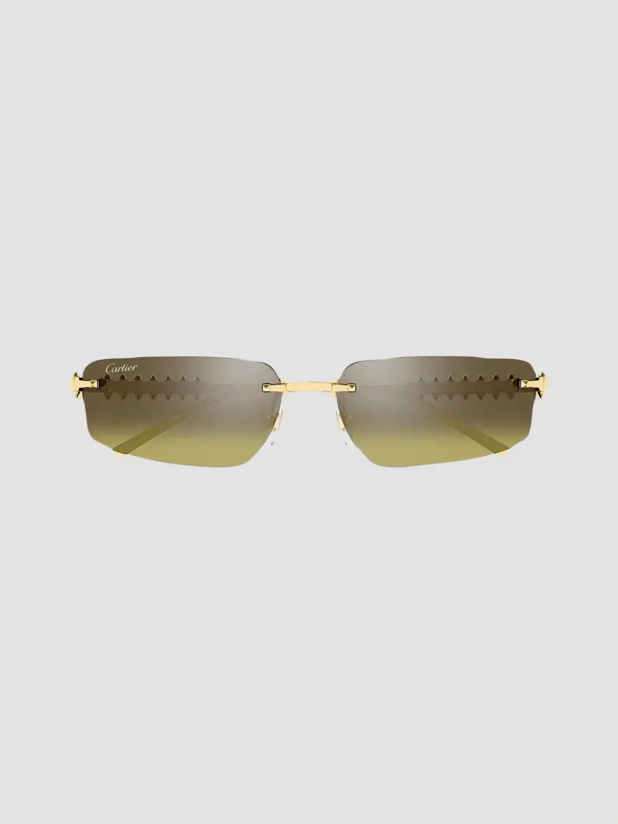 Cartier Men's Clash De Ct0544S Rimless Rectangular Sunglasses | Thumbnail 2 Cartier Men's Clash De Ct0544S Rimless Rectangular Sunglasses | Thumbnail 2