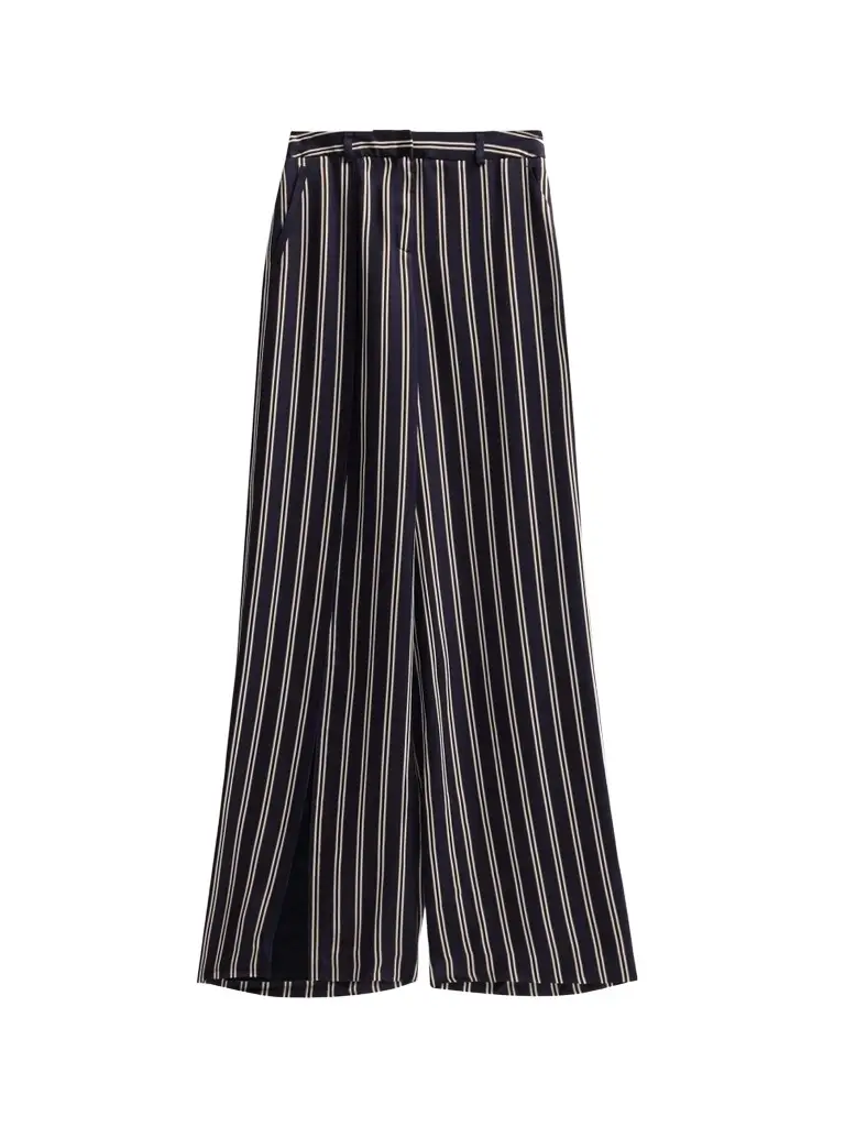 Jason Wu Collection Women's Striped Wide-Leg Trousers