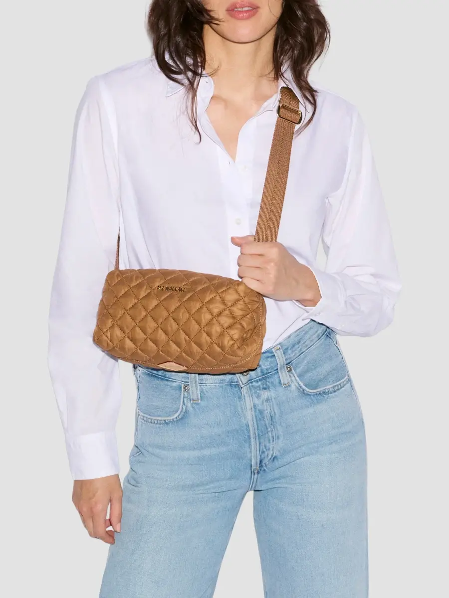 MZ Wallace Women's Metro East West Quilted Crossbody Bag | Thumbnail 2 MZ Wallace Women's Metro East West Quilted Crossbody Bag | Thumbnail 2