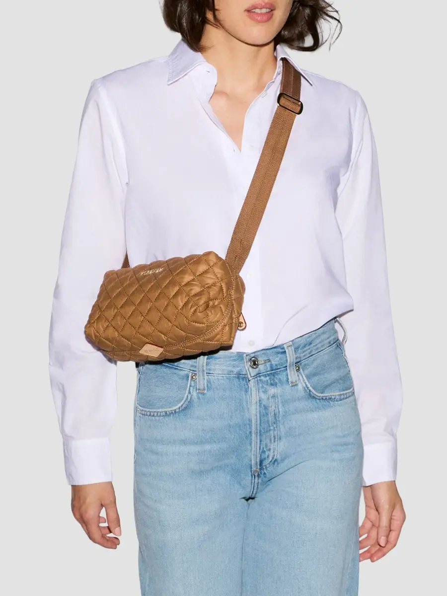 MZ Wallace Women's Metro East West Quilted Crossbody Bag | Thumbnail 3 MZ Wallace Women's Metro East West Quilted Crossbody Bag | Thumbnail 3