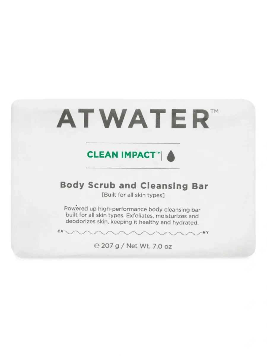Atwater Clean Impact Body Scrub & Cleansing Bar