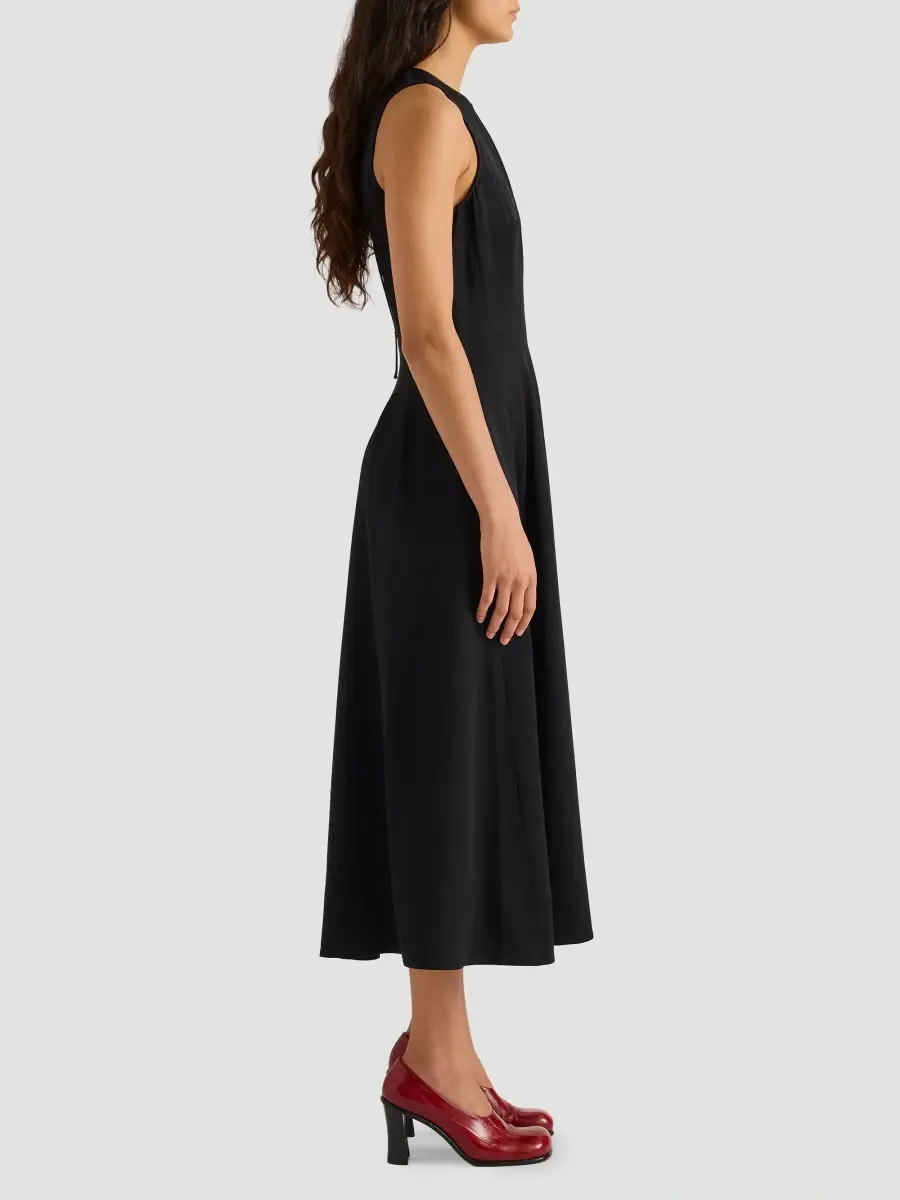 Proenza Schouler White Label Women's Bronwyn Pleated Midi Dress | Thumbnail 6