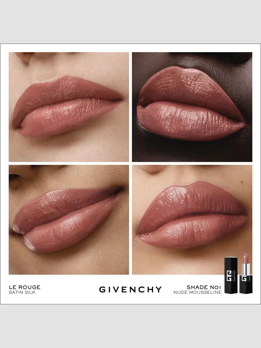 Givenchy Le Rouge Satin Silk Hydrating Long Wear Lipstick | Thumbnail 2 Givenchy Le Rouge Satin Silk Hydrating Long Wear Lipstick | Thumbnail 2