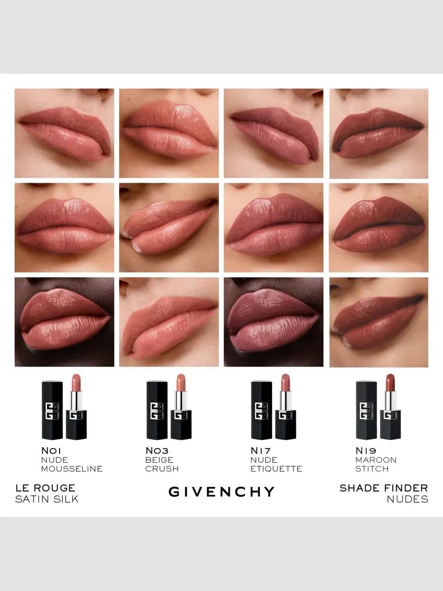 Givenchy Le Rouge Satin Silk Hydrating Long Wear Lipstick | Thumbnail 5