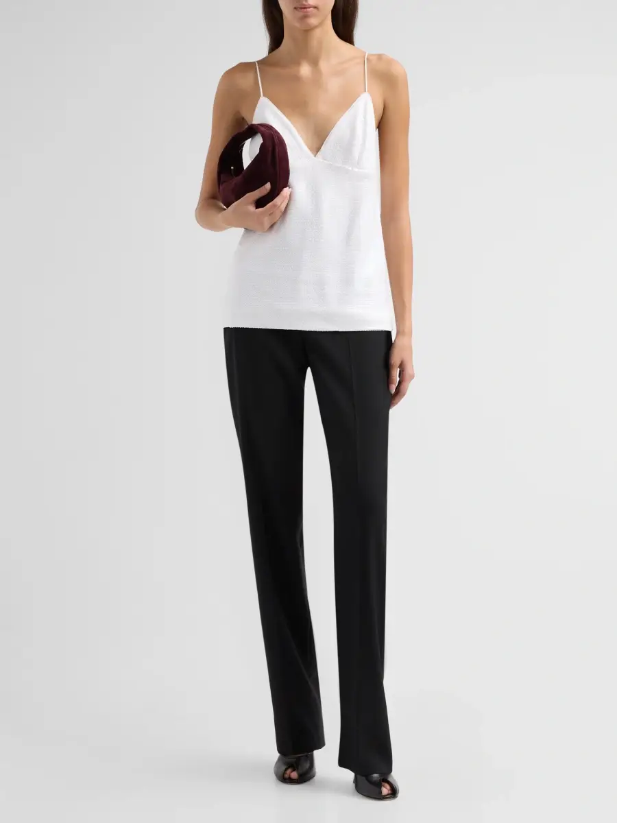 Alberta Ferretti Women's Sequin Jersey Top | Thumbnail 2 Alberta Ferretti Women's Sequin Jersey Top | Thumbnail 2