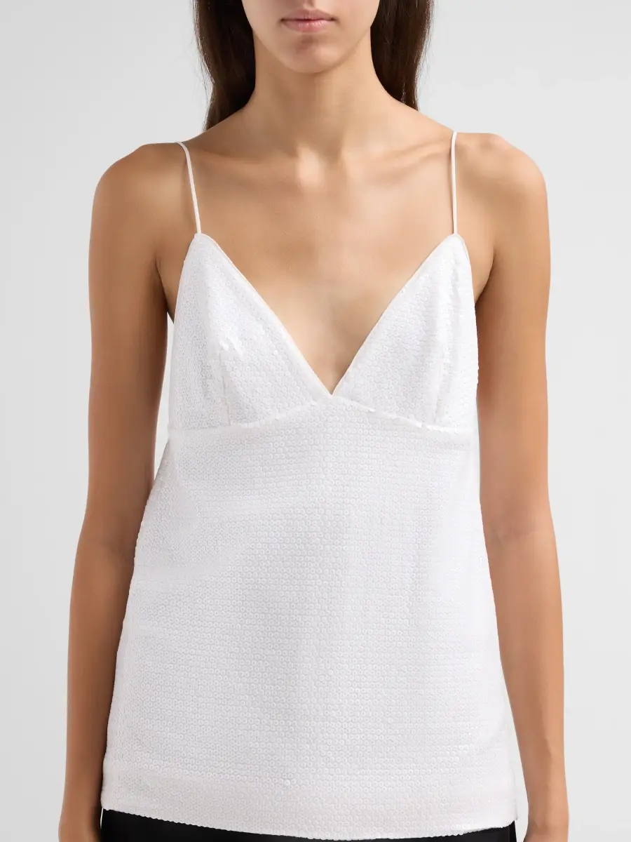 Alberta Ferretti Women's Sequin Jersey Top | Thumbnail 5 Alberta Ferretti Women's Sequin Jersey Top | Thumbnail 5