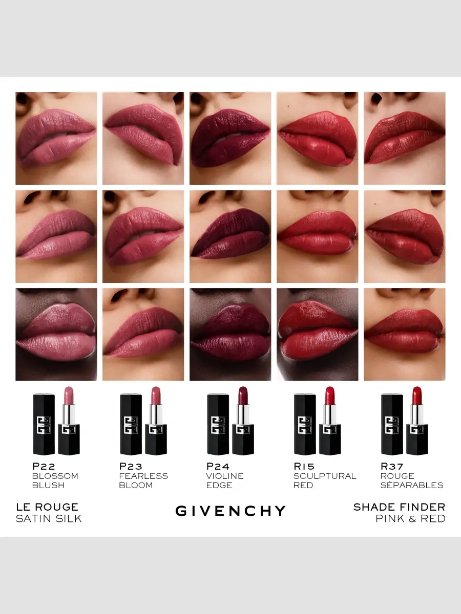 Givenchy Le Rouge Satin Silk Hydrating Long Wear Lipstick | Thumbnail 4 Givenchy Le Rouge Satin Silk Hydrating Long Wear Lipstick | Thumbnail 4