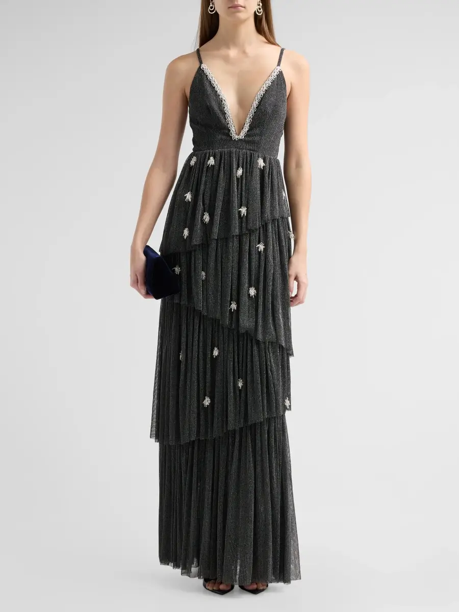 PatBo Women's Thereza Beaded Tulle Gown | Thumbnail 2 PatBo Women's Thereza Beaded Tulle Gown | Thumbnail 2