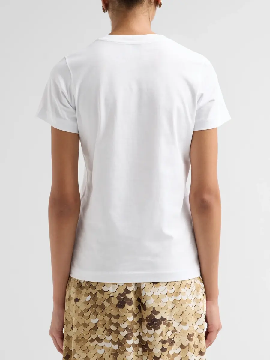 MOSCHINO Women's Tailor Teddy Bear Cotton T-Shirt | Thumbnail 3 MOSCHINO Women's Tailor Teddy Bear Cotton T-Shirt | Thumbnail 3