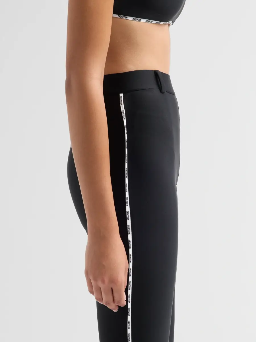 MOSCHINO Women's Logo Tape Stirrup Leggings | Thumbnail 5 MOSCHINO Women's Logo Tape Stirrup Leggings | Thumbnail 5