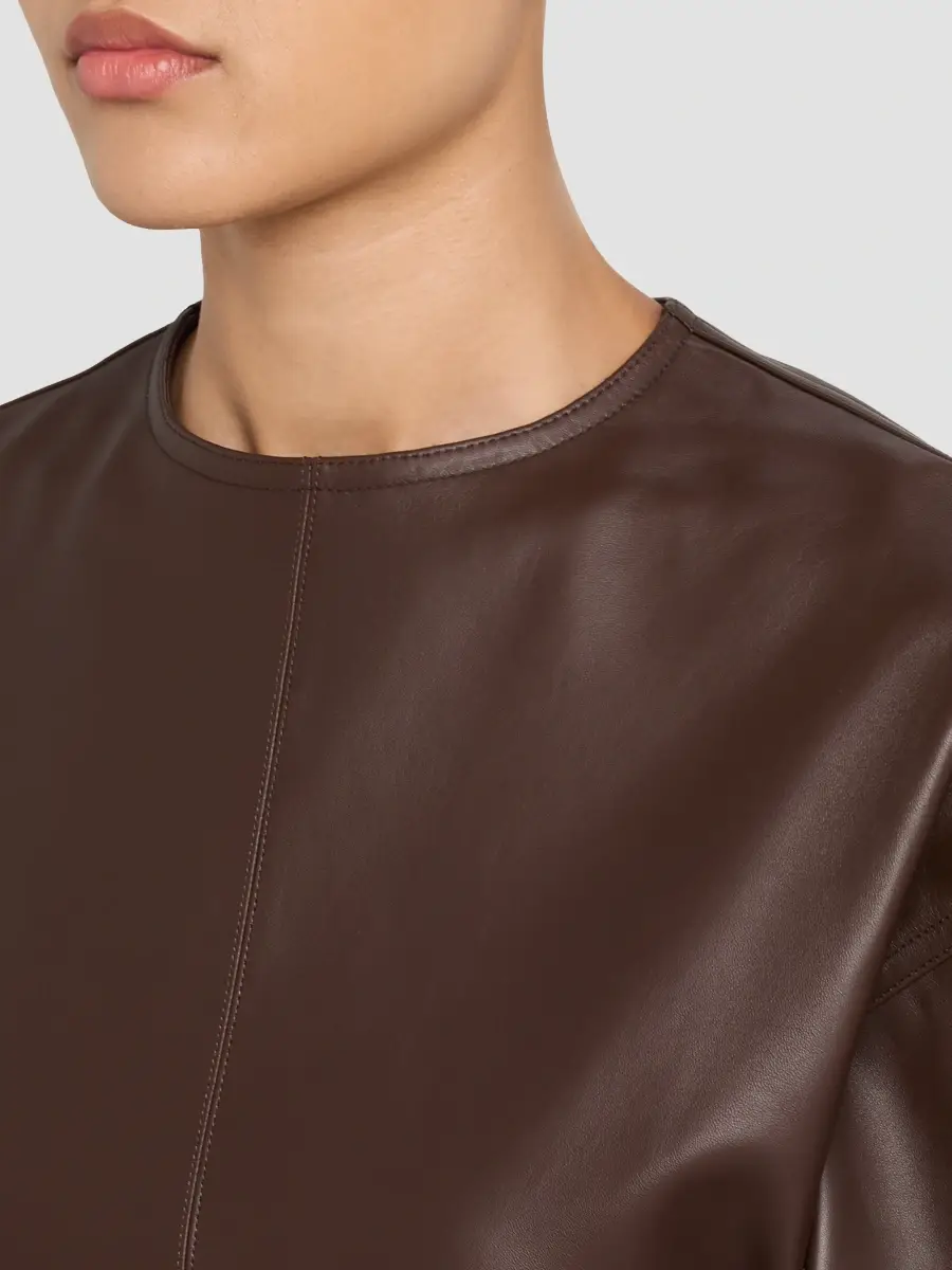 Alaïa Women's Leather Belted Top | Thumbnail 5 Alaïa Women's Leather Belted Top | Thumbnail 5
