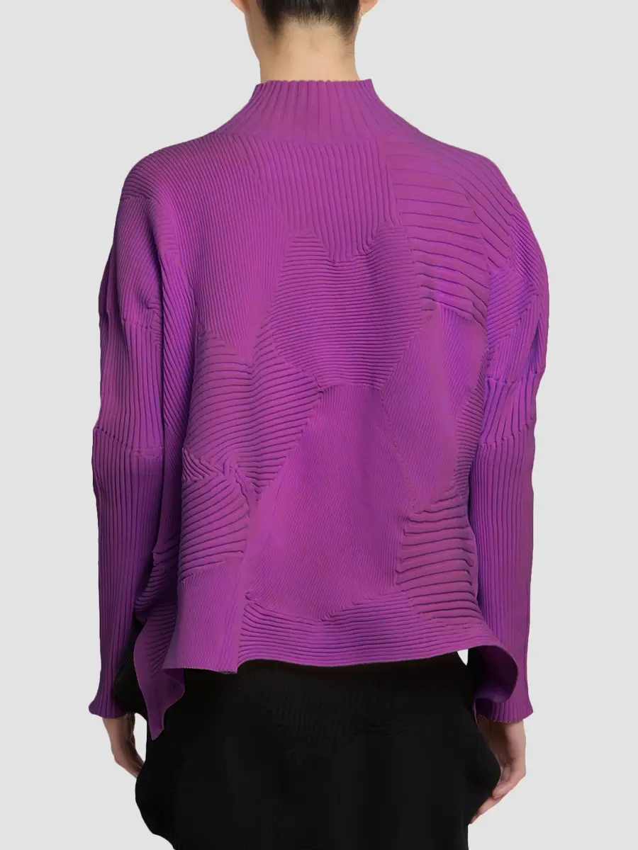 Issey Miyake Women's Kone Kone Rib-Knit Sweater | Thumbnail 3 Issey Miyake Women's Kone Kone Rib-Knit Sweater | Thumbnail 3