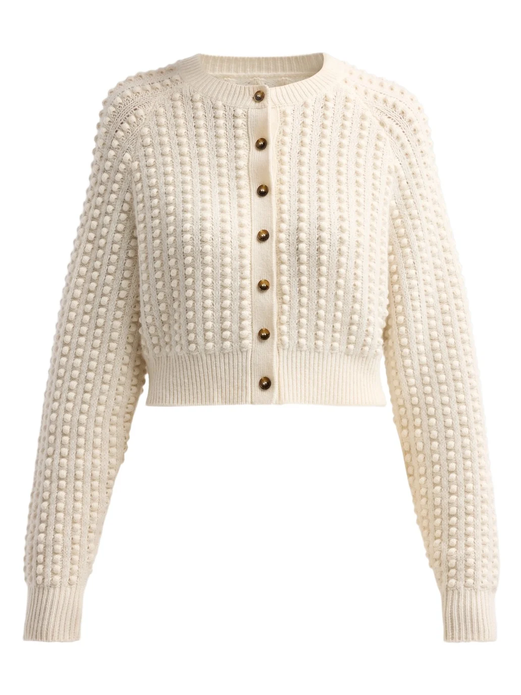 Loulou de Saison Women's Edie Cashmere Crop Cardigan