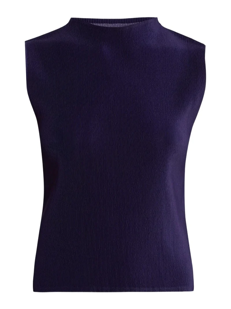 Pleats Please Issey Miyake Women's Mist September Sleeveless Top