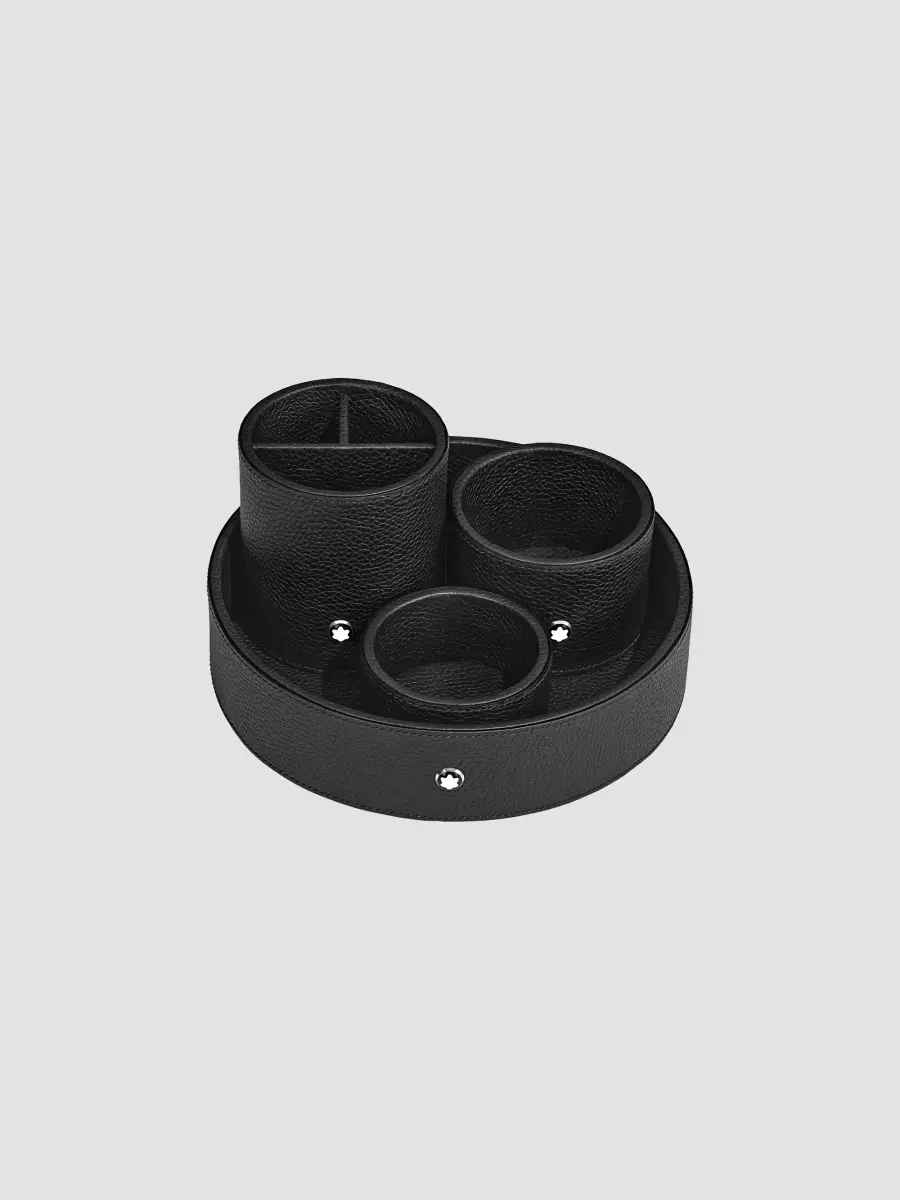 Montblanc Unisex Grained Leather Pen Holder | Thumbnail 3 Montblanc Unisex Grained Leather Pen Holder | Thumbnail 3