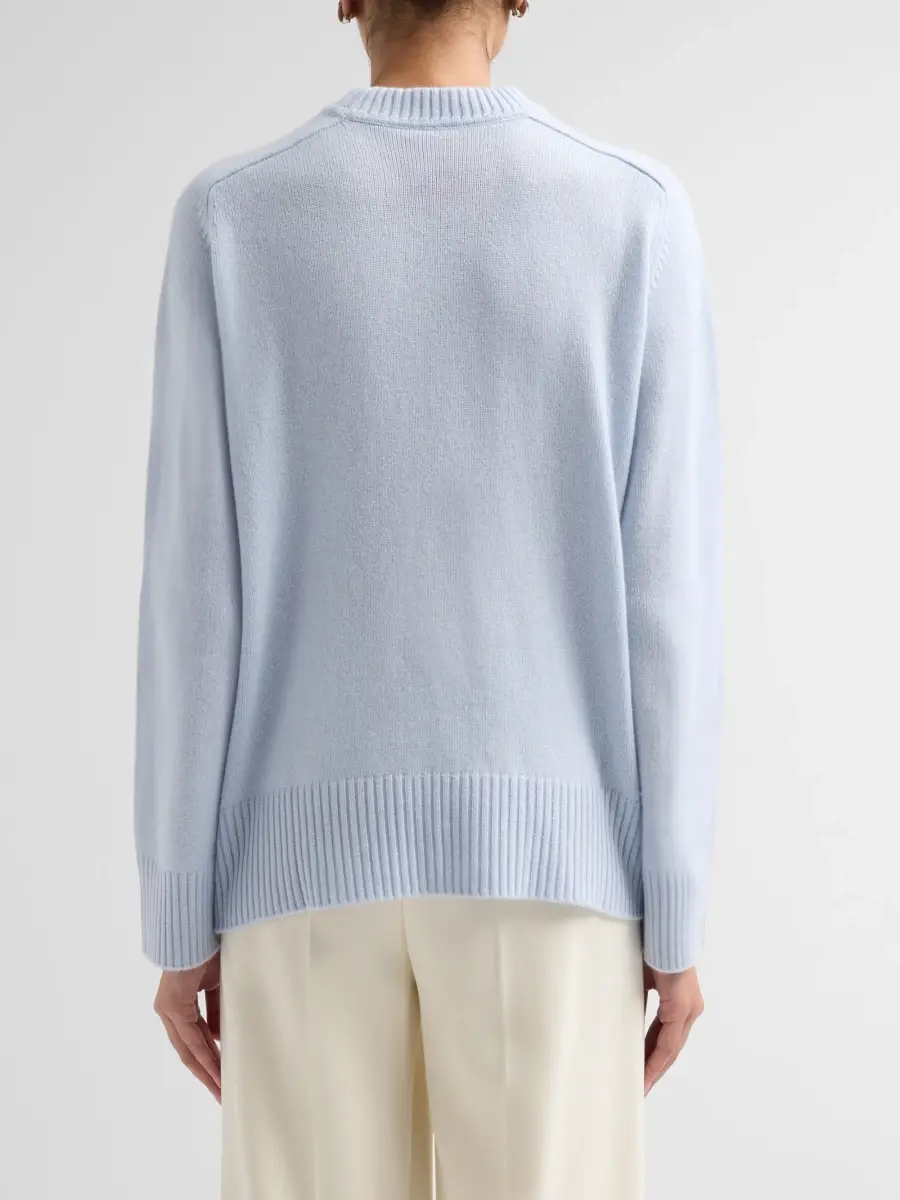 Loulou de Saison Women's Baltra Cashmere Crewneck Sweater | Thumbnail 3 Loulou de Saison Women's Baltra Cashmere Crewneck Sweater | Thumbnail 3