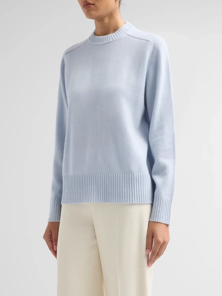 Loulou de Saison Women's Baltra Cashmere Crewneck Sweater | Thumbnail 4 Loulou de Saison Women's Baltra Cashmere Crewneck Sweater | Thumbnail 4