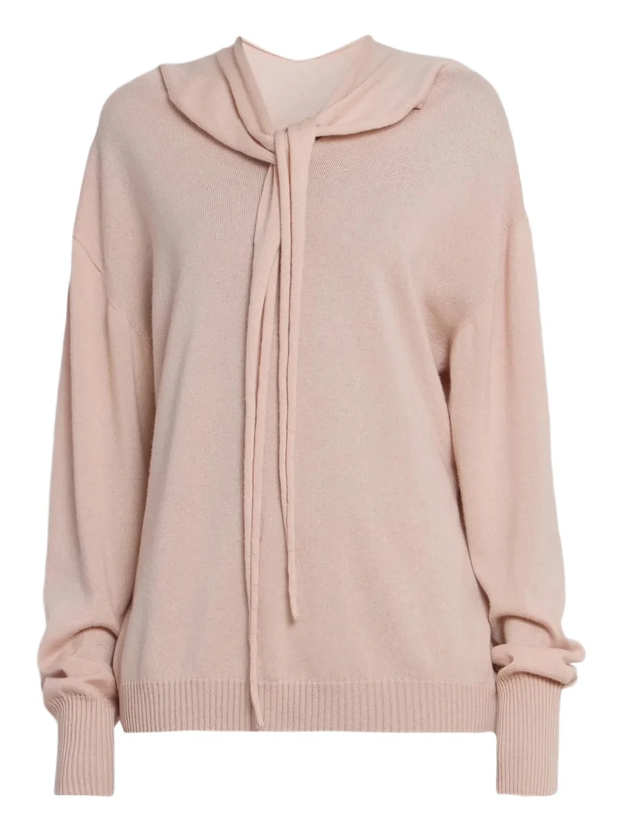 Issey Miyake Women's Silk Cashmere Knit Top