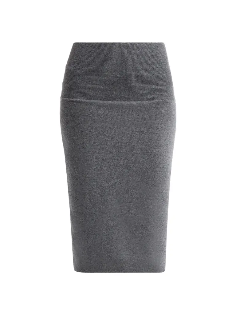 Stella McCartney Women's Wool Body-Con Midi Skirt