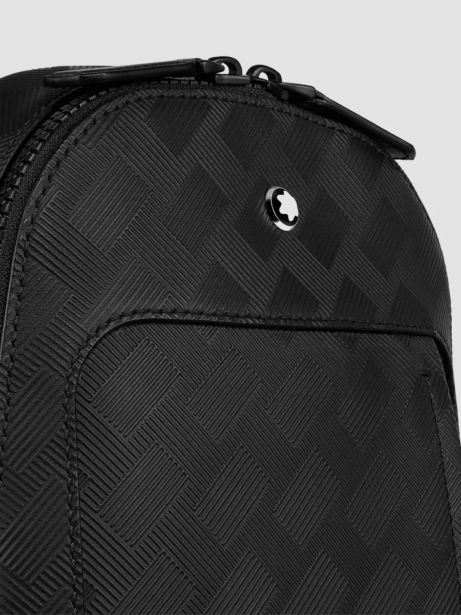 Montblanc Men's Companion Medium Leather Crossbody Bag | Thumbnail 4 Montblanc Men's Companion Medium Leather Crossbody Bag | Thumbnail 4