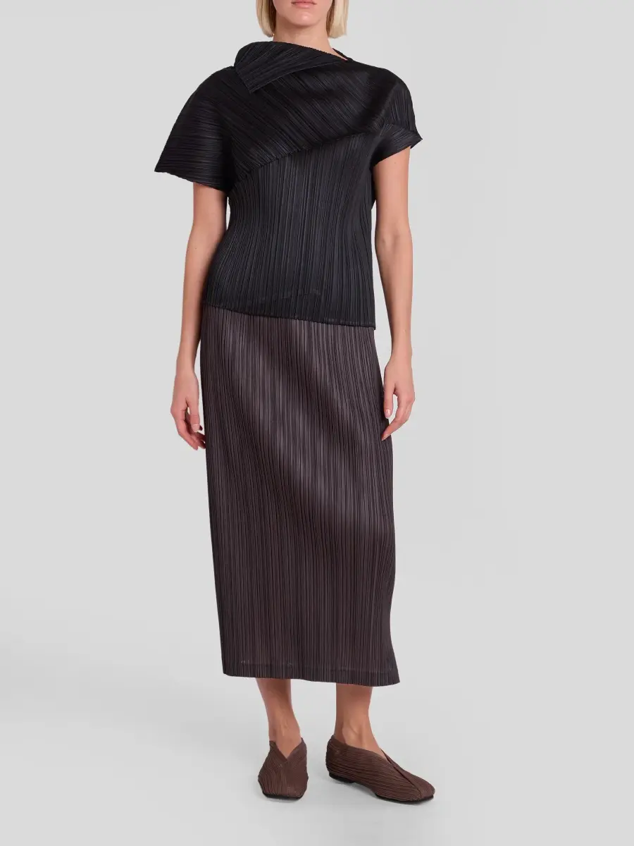 Pleats Please Issey Miyake Women's Thicker Bottoms Plissé Midi Skirt | Thumbnail 2 Pleats Please Issey Miyake Women's Thicker Bottoms Plissé Midi Skirt | Thumbnail 2