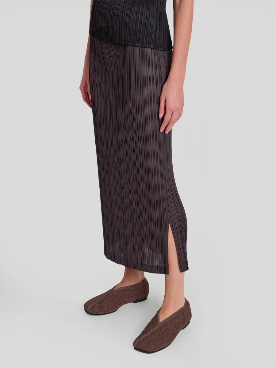 Pleats Please Issey Miyake Women's Thicker Bottoms Plissé Midi Skirt | Thumbnail 5 Pleats Please Issey Miyake Women's Thicker Bottoms Plissé Midi Skirt | Thumbnail 5