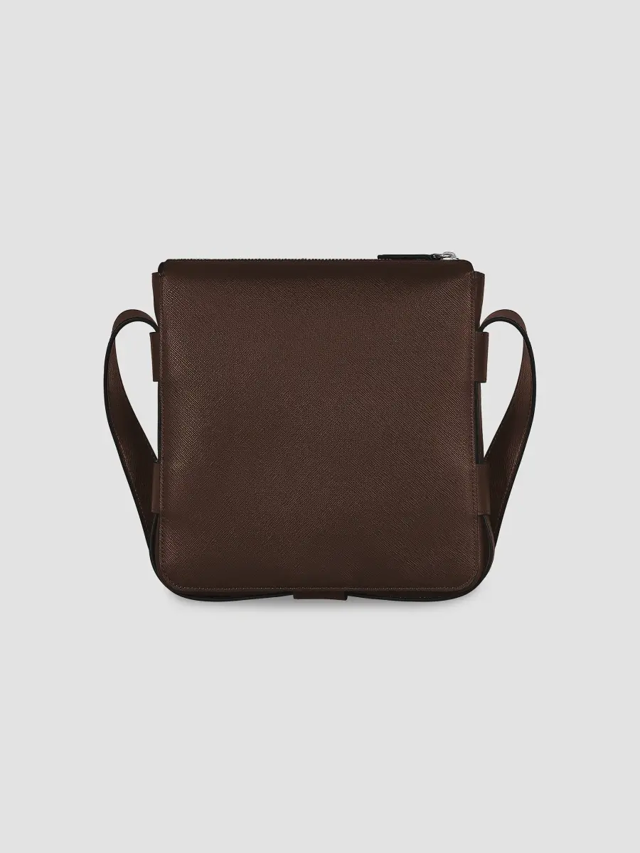Montblanc Men's Leather Messenger Bag | Thumbnail 3 Montblanc Men's Leather Messenger Bag | Thumbnail 3