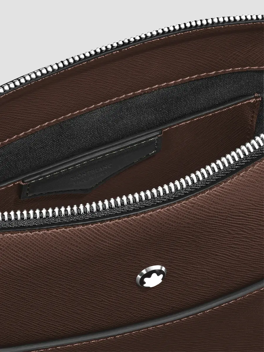 Montblanc Men's Leather Messenger Bag | Thumbnail 6 Montblanc Men's Leather Messenger Bag | Thumbnail 6