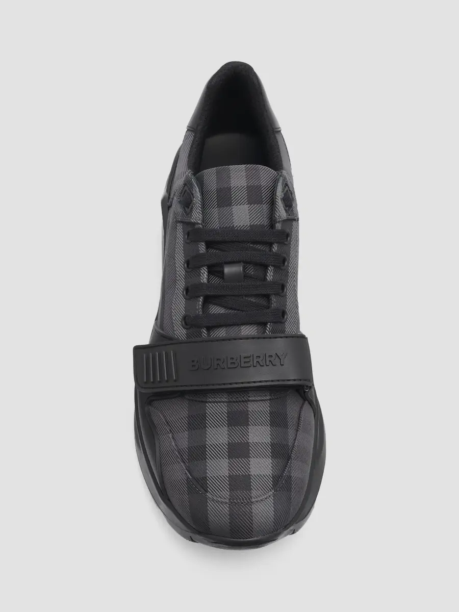 Burberry Men's Ramsey Check Low-Top Sneakers | Thumbnail 5