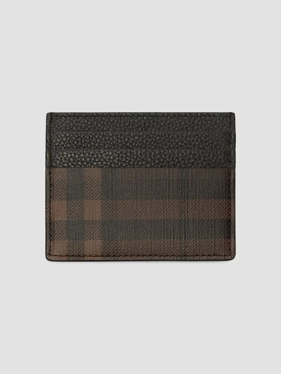 Burberry Men's Checked Card Case | Thumbnail 2 Burberry Men's Checked Card Case | Thumbnail 2
