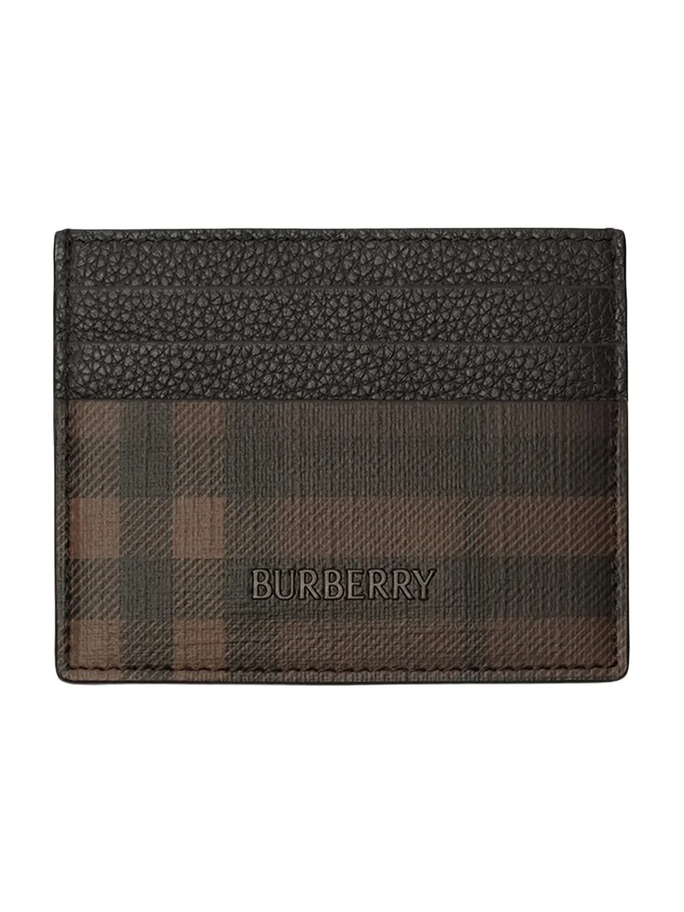 Burberry Men's Checked Card Case