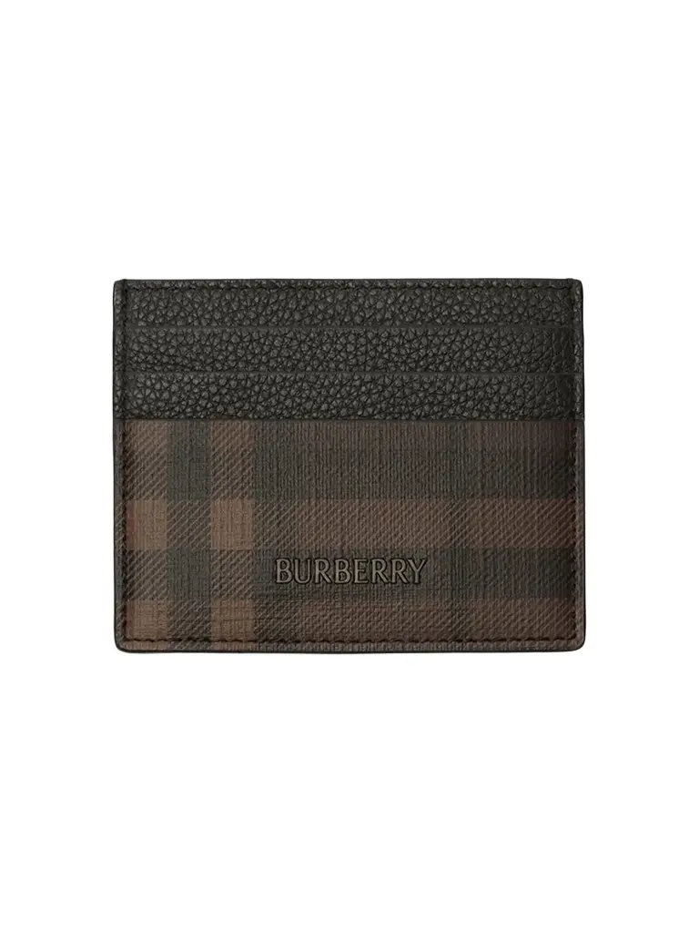 Men's Checked Card Case Men's Checked Card Case