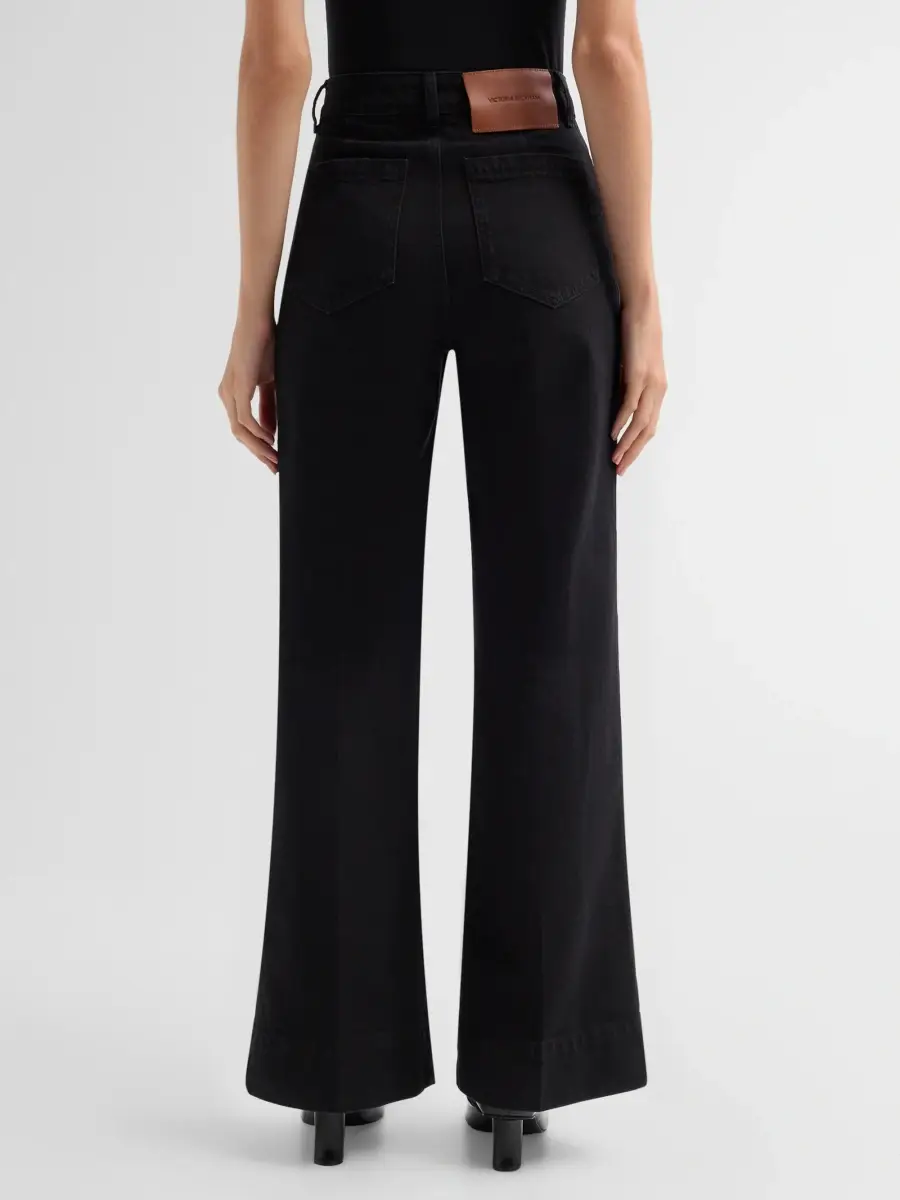 Victoria Beckham Women's Alina Patch Pocket Jeans | Thumbnail 3 Victoria Beckham Women's Alina Patch Pocket Jeans | Thumbnail 3