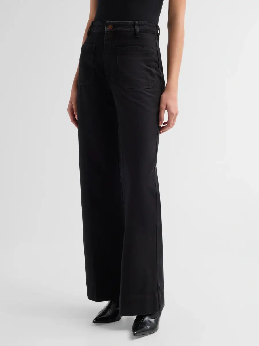 Victoria Beckham Women's Alina Patch Pocket Jeans | Thumbnail 4 Victoria Beckham Women's Alina Patch Pocket Jeans | Thumbnail 4