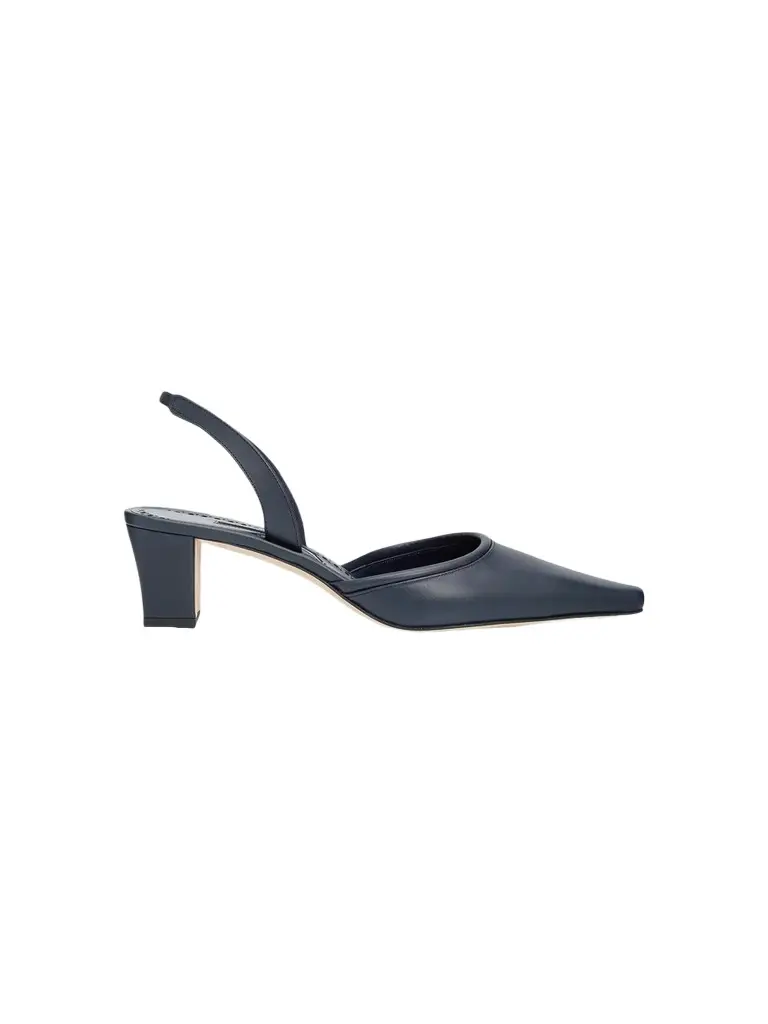 Women's Vendona 50MM Leather Block-Heel Pumps Women's Vendona 50MM Leather Block-Heel Pumps