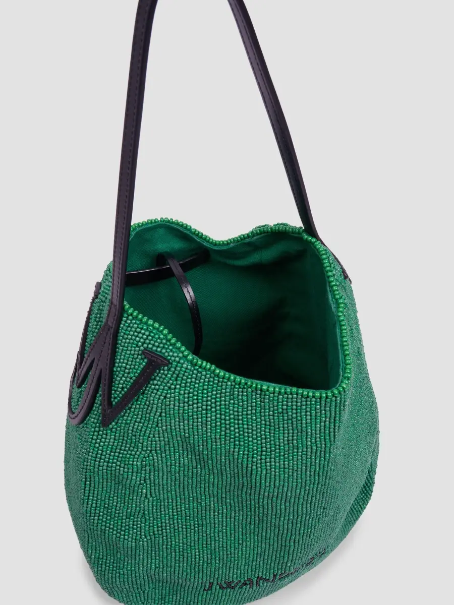 JW Anderson Men's Beaded Small Bulb Bag | Thumbnail 3 JW Anderson Men's Beaded Small Bulb Bag | Thumbnail 3