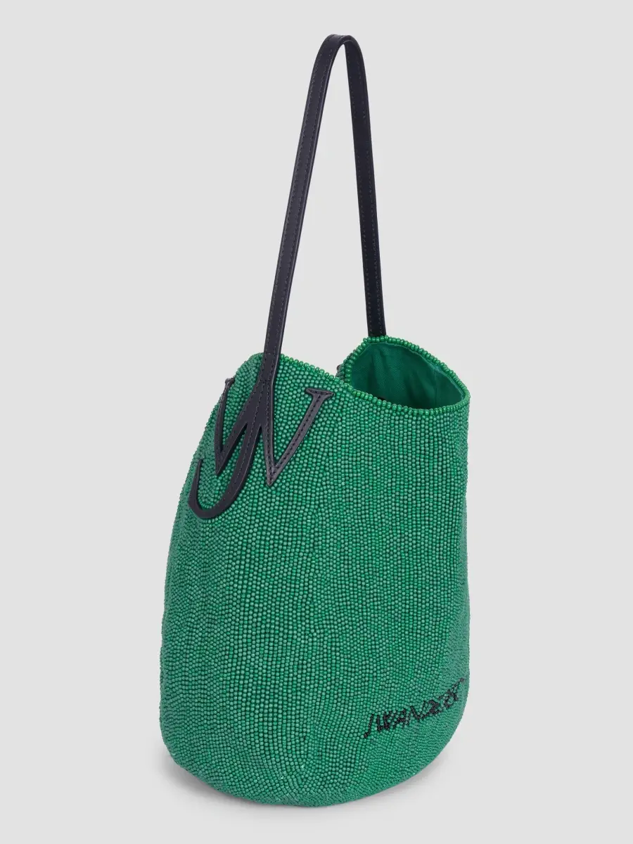 JW Anderson Men's Beaded Small Bulb Bag | Thumbnail 5 JW Anderson Men's Beaded Small Bulb Bag | Thumbnail 5
