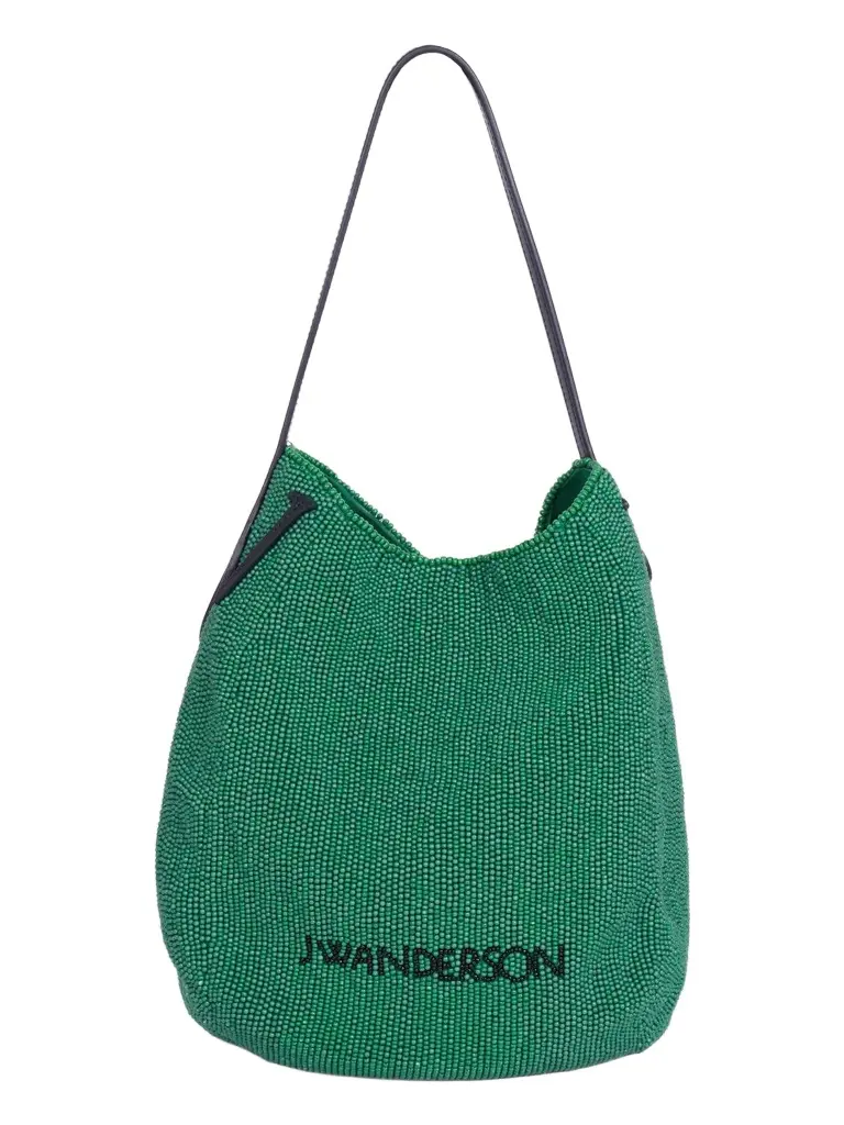 JW Anderson Men's Beaded Small Bulb Bag