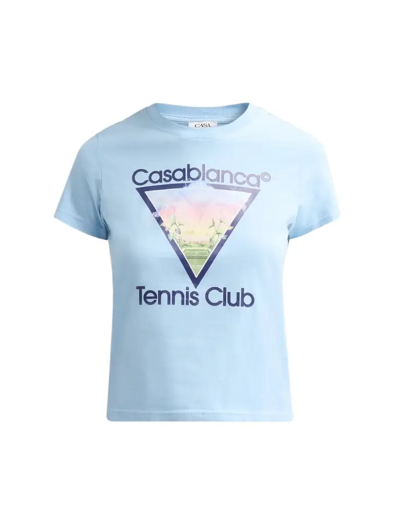 Casablanca Women's Tennis Club Icon Crewneck T-Shirt
