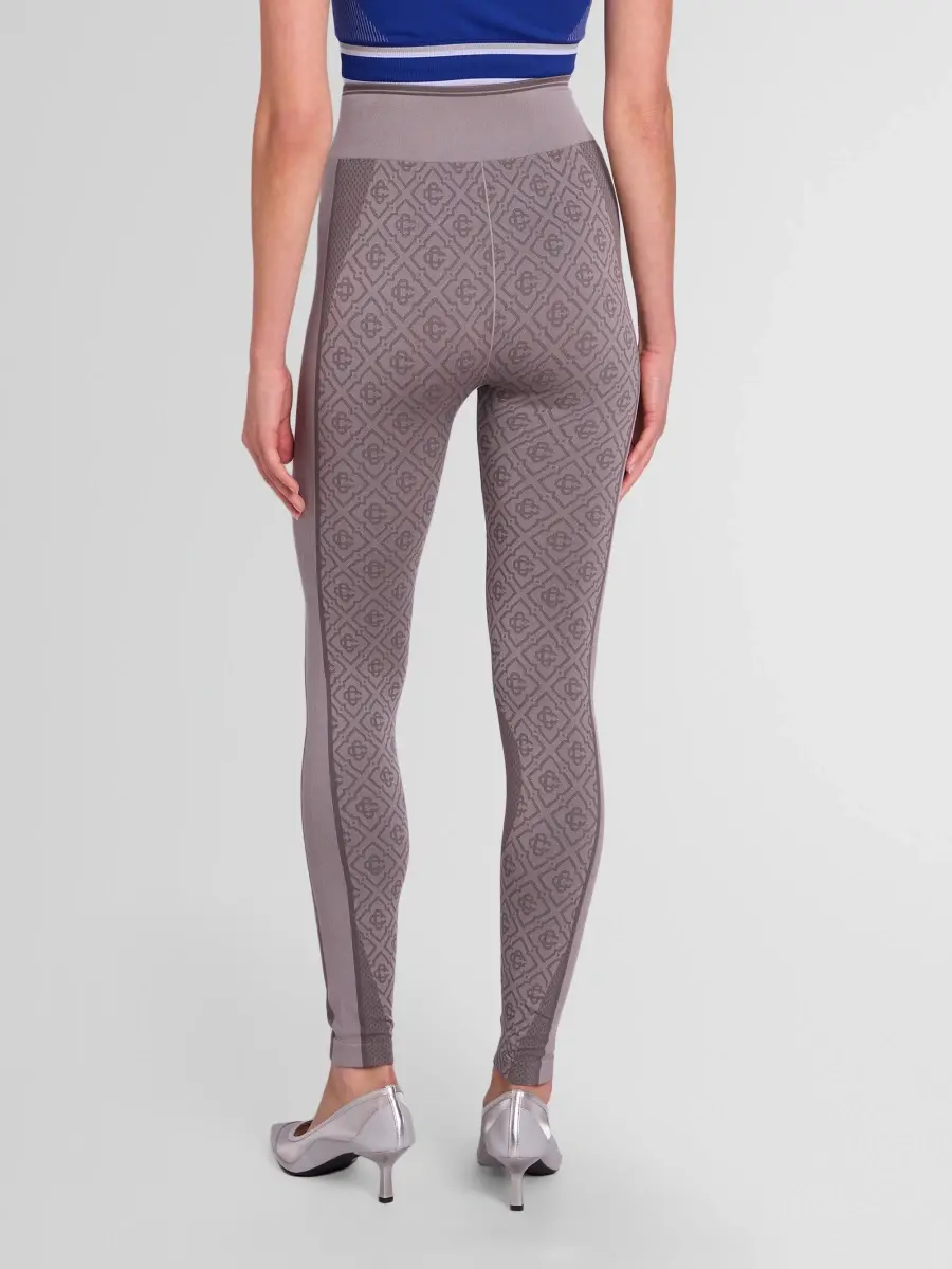 Casablanca Women's Seamless Monogram Leggings | Thumbnail 3 Casablanca Women's Seamless Monogram Leggings | Thumbnail 3