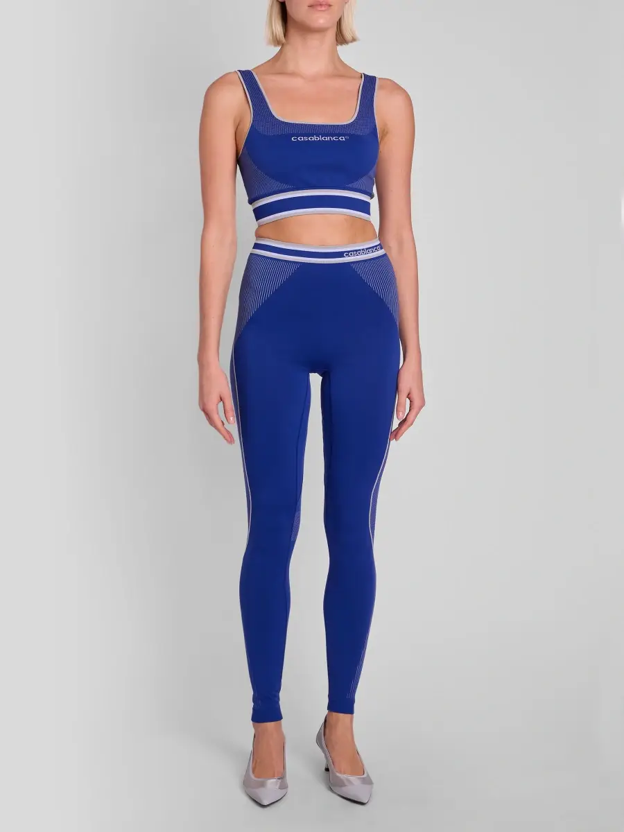 Casablanca Women's Logo Stretch Seamless Leggings | Thumbnail 2