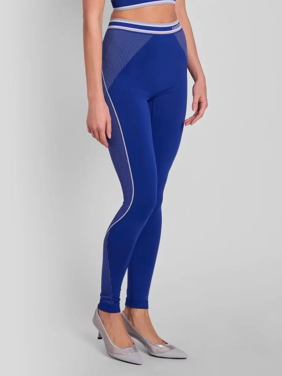 Casablanca Women's Logo Stretch Seamless Leggings | Thumbnail 4