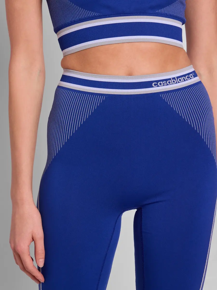 Casablanca Women's Logo Stretch Seamless Leggings | Thumbnail 5