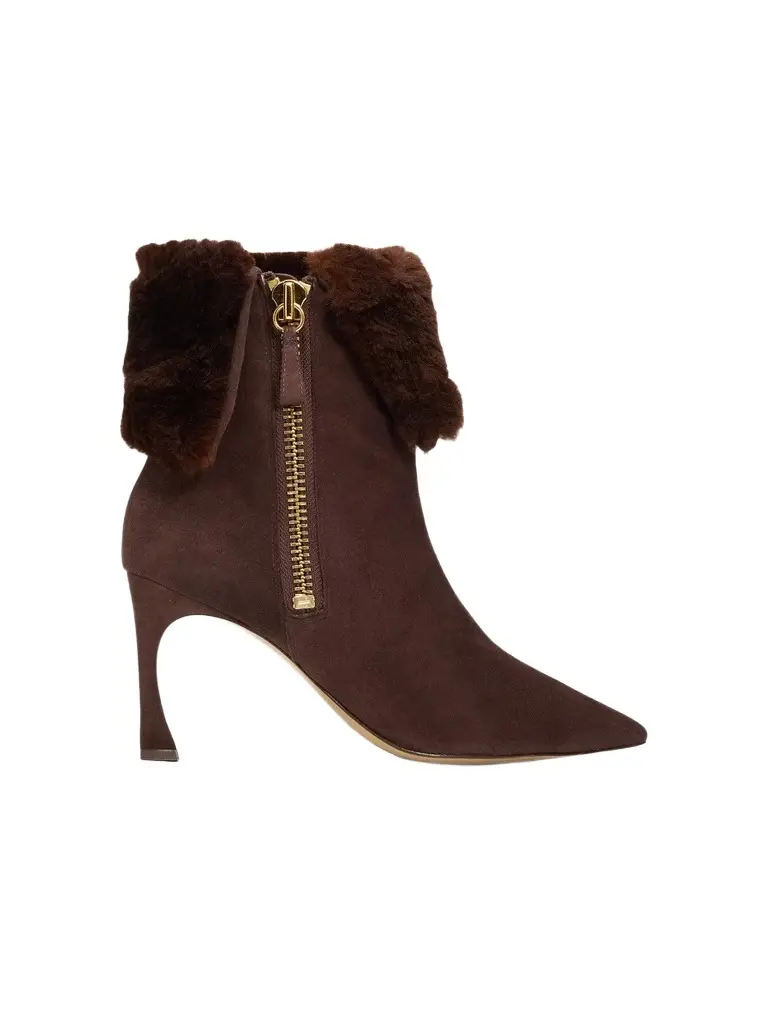 Alexandre Birman Women's Mirabela 85MM Curly Booties