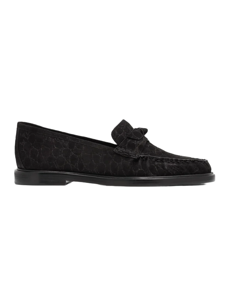 Women's Soft Croc-Embossed Suede Loafers Women's Soft Croc-Embossed Suede Loafers